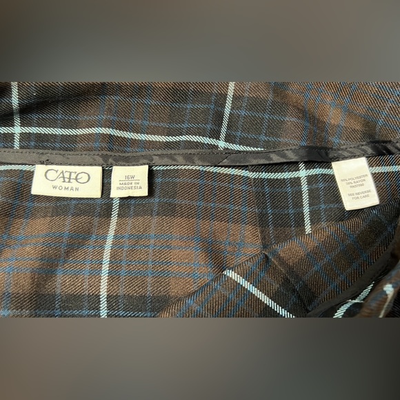 Cato Woman Plaid Maxi Skirt 🔥 - Picture 5 of 5